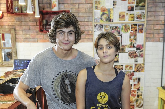 O casal Perina, formado por Isabella Santoni e Rafael Vitti, foi a sensação da temporada de 2014 (Foto: Renato Rocha Miranda/ TV Globo)