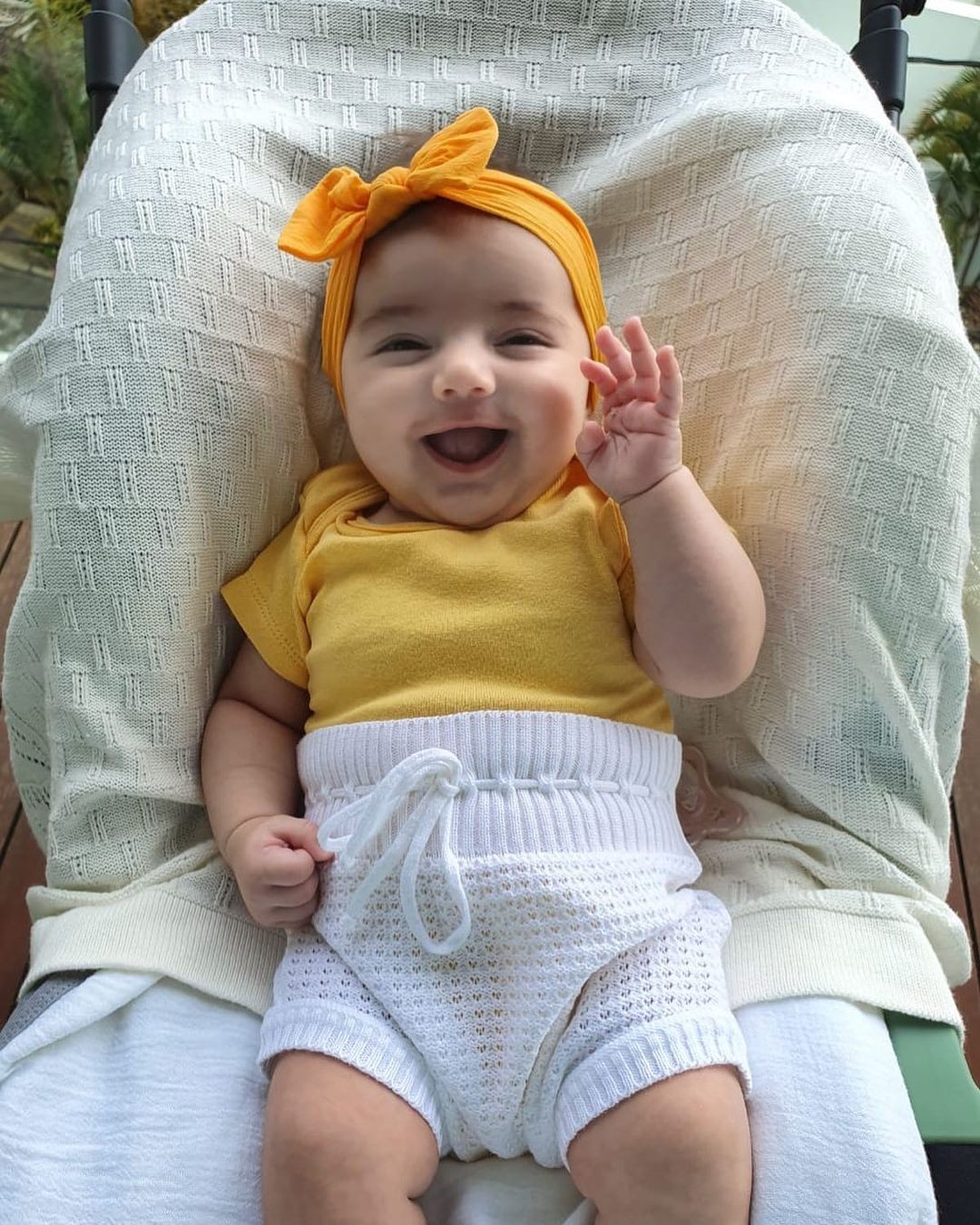 Marcelo Adnet encanta internautas com clique da filha sorrindo (Foto: Reprodução/Instagram)
