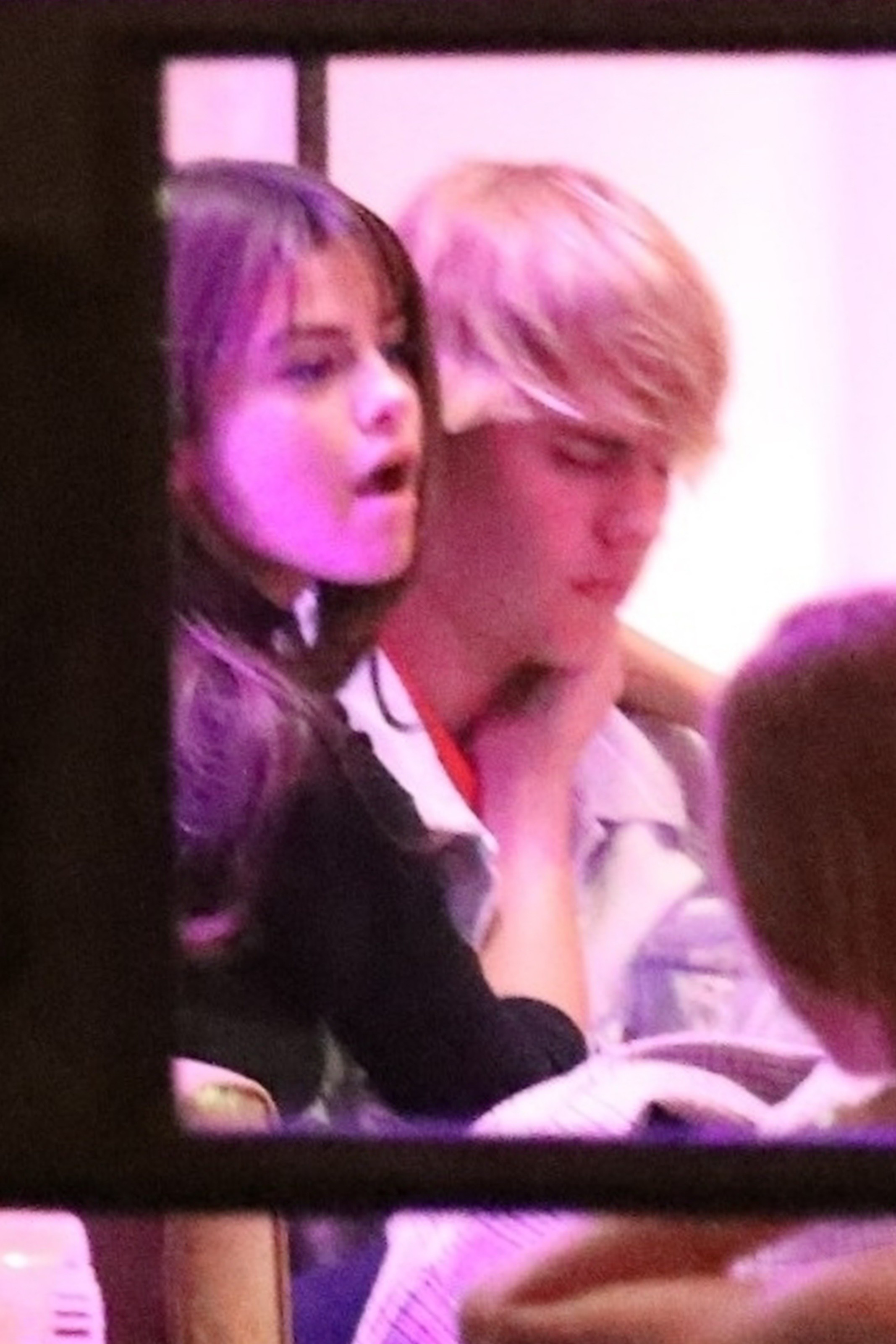 Justin Bieber e Selena Gomez (Foto: Backgrid)