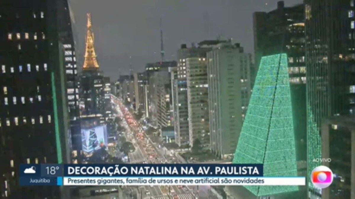 Pontos turísticos da cidade de SP inauguram decorações de Natal | São Paulo  | G1
