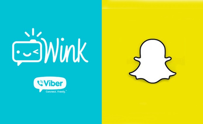 Wink Viber x Snapchat (Foto: TechTudo/Roberto Caligari)