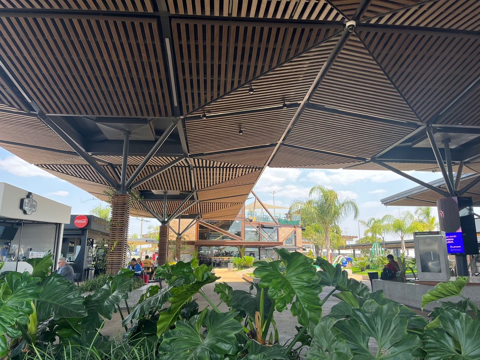 Praça do Aeroporto de Brasília local onde acontece o Praça Cultural  — Foto: Foto: divulgação 