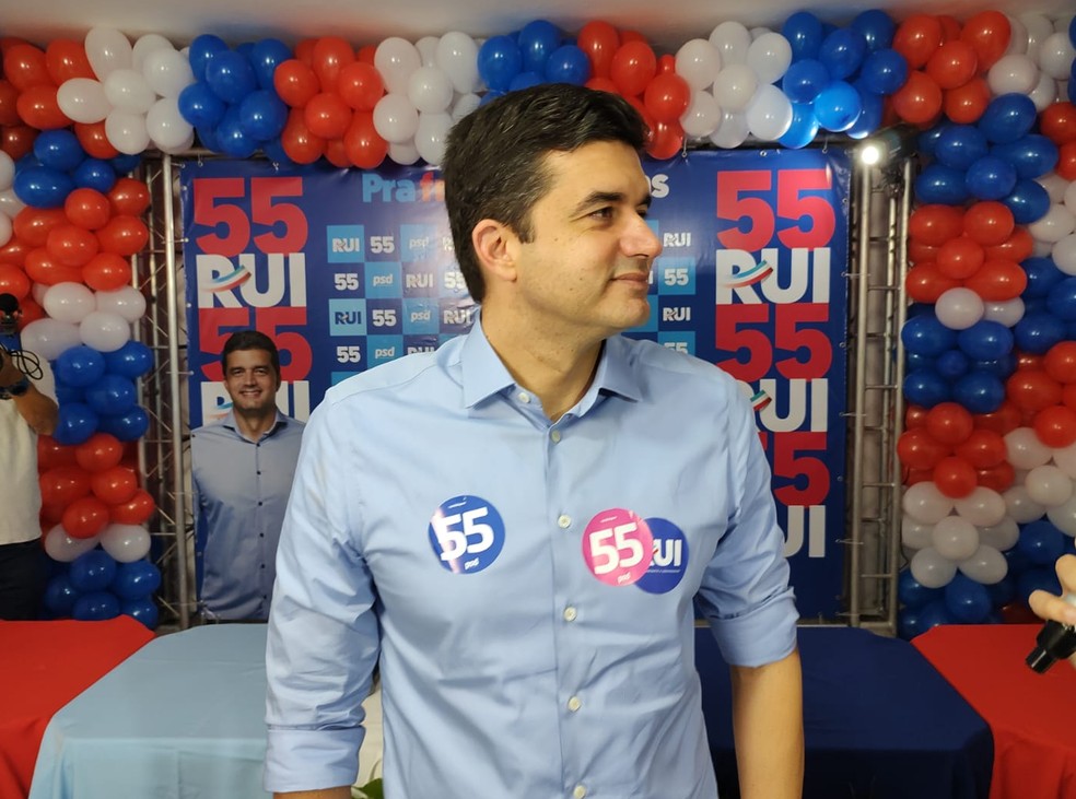 Rui Palmeira, candidato a governador de Alagoas pelo PSD nas eleições 2022 — Foto: Erik Maia/g1