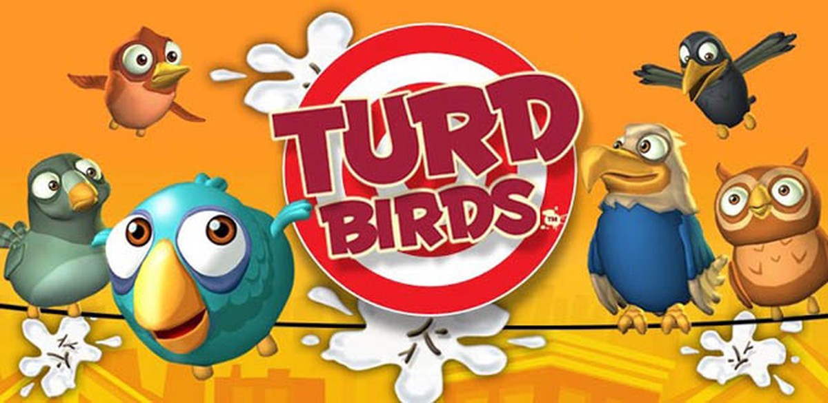 Turd Birds controle pássaros e 'emporcalhe' a cidade no game mobile