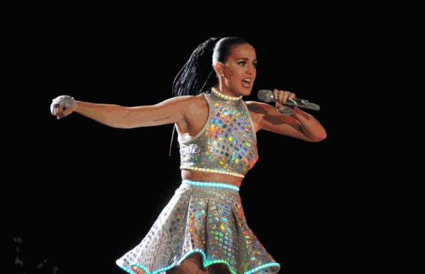 Katy Perry dançou e rodou e trocou de roupa no encerramento do Rock in Rio 2015 (Foto: Alexandre Durão/G1)