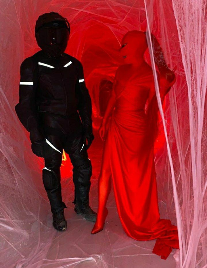 Demna Vasalia e Kim Kardashian (Foto: Reprodução / Instagram)