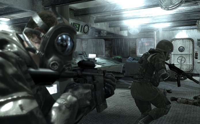 Controle soldados do exército americano e britânico em Call of Duty Modern Warfare (Foto: Divulgação/Activision)