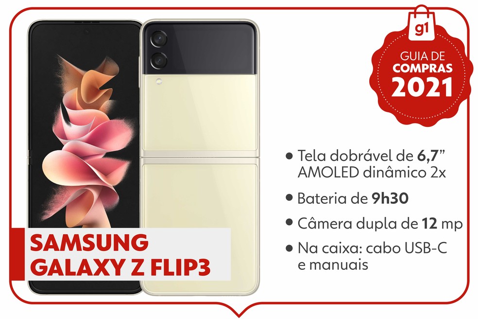 Samsung Galaxy Z Flip3 — Foto: g1