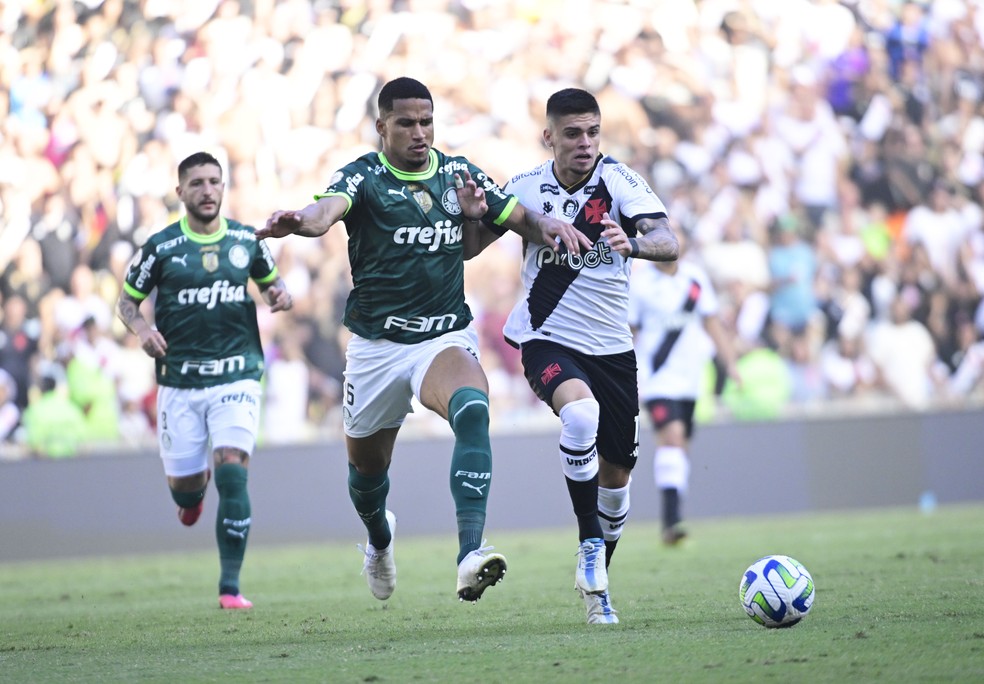 Pec em Vasco x Palmeiras — Foto: André Durão/ge
