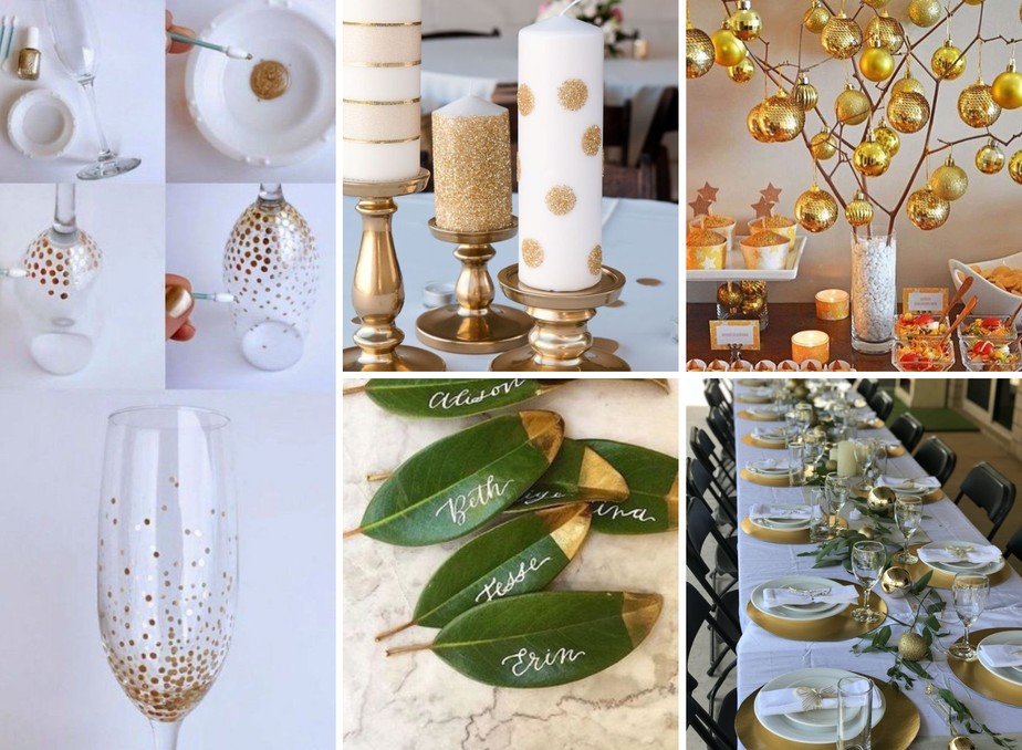 Inspire-se com 19 ideias de decoração de Ano Novo do Pinterest