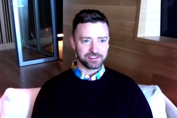 Justin Timberlake no programa This Morning (Foto: reprodução)