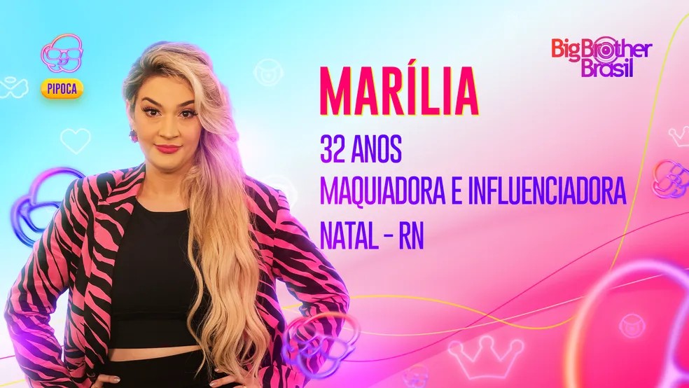 Marília é uma das participantes do 'BBB 23'. — Foto: Globo
