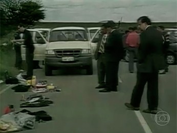 Servidores federais foram mortos em emboscada, em 2004 (Foto: Reprodução/TV Globo)