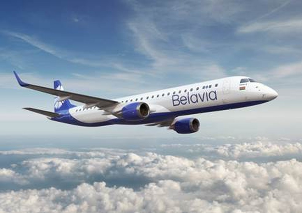 Embraer anuncia venda de jato E195 por US$ 53,5 milhões para Belavia (Foto: Embraer/ Divulgação)