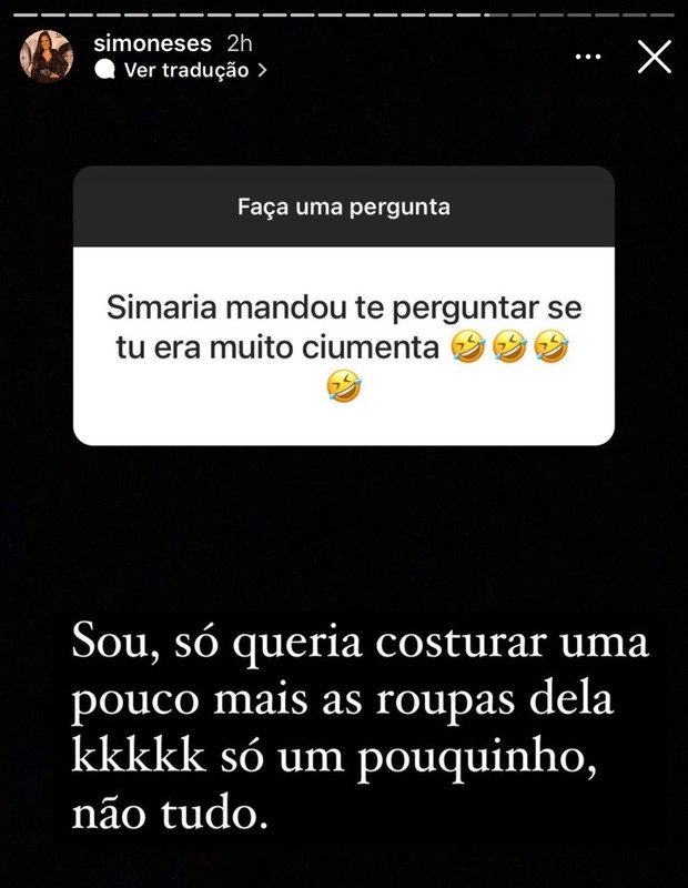 Post de Simone (Foto: Reprodução/Instagram)