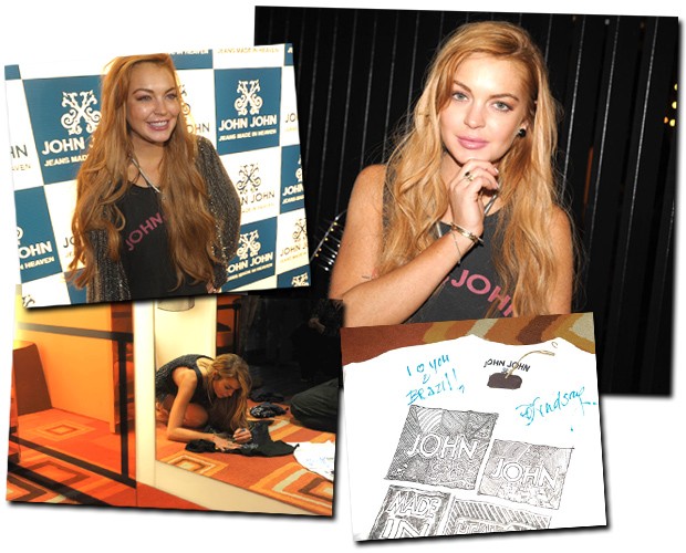 Lindsay Lohan, em SP, dispara: "não quer confusão? Não ...