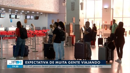 Cerca de 21 mil pessoas vão passar pelo aeroporto de Palmas nesse fim de ano