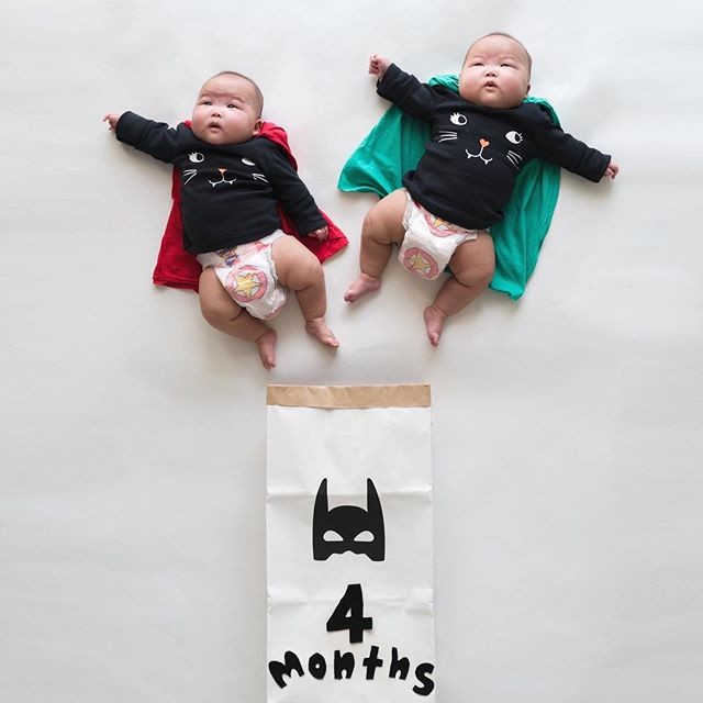 Momo Twins com 4 meses (Foto: Reprodução)