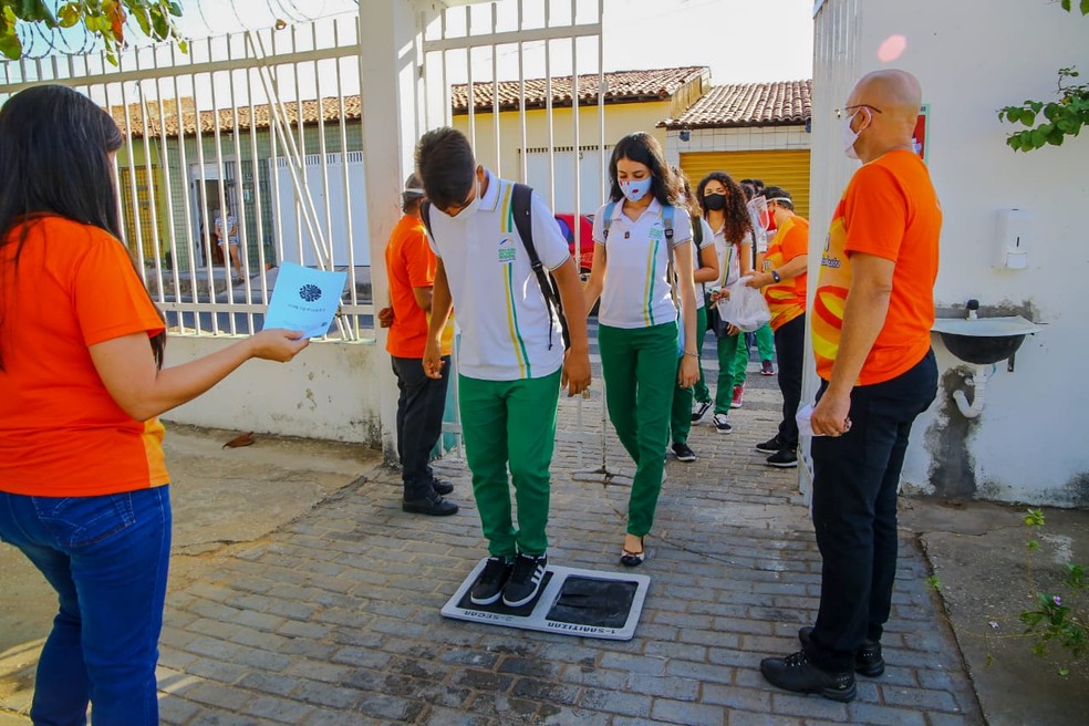 Escolas do Piauí adotarão protocolos para retorno das aulas presenciais — Foto: Divulgação/Seduc