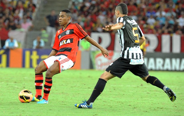 Elias Flamengo e Santos (Foto: Alexandre Vidal / Fla Imagem)
