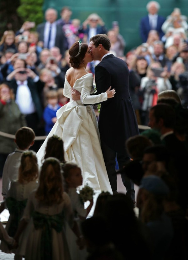 Princesa Eugenie em seu casamento (Foto: Getty Images)