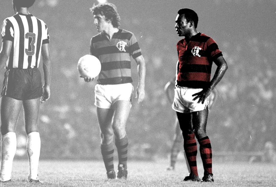 Flamengo, Vasco, Fluminense: veja quais camisas Pelé, recordista no Santos e na seleção, vestiu durante a carreira