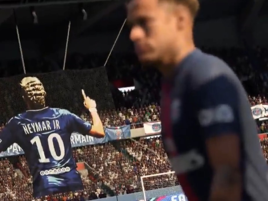 Trailer de FIFA 19 mostra mosaicos de Cristiano Ronaldo e Neymar na arquibancada
