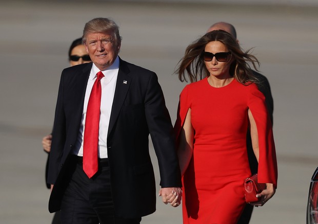 Donald Trump e Melania Trump (Foto: Getty Images)