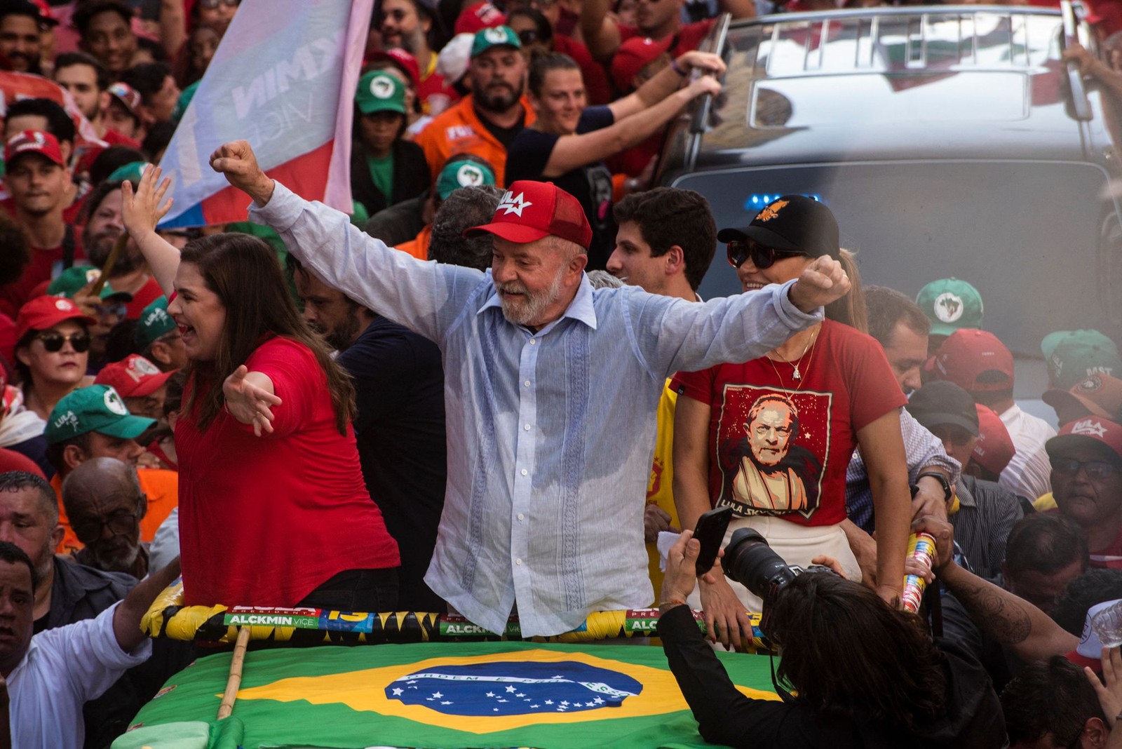 Lula chamou ato de Bolsonaro em Recife de 'fiasco' Foto: Maira Erlich / AFP
