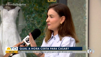 Psicóloga fala sobre como decidir quando é o melhor momento para casar