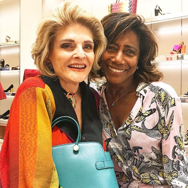 Glória Maria conta que se casou (Foto: Instagram/Reprodução) Glória Maria conta que se casou (Foto: Instagram/Reprodução)