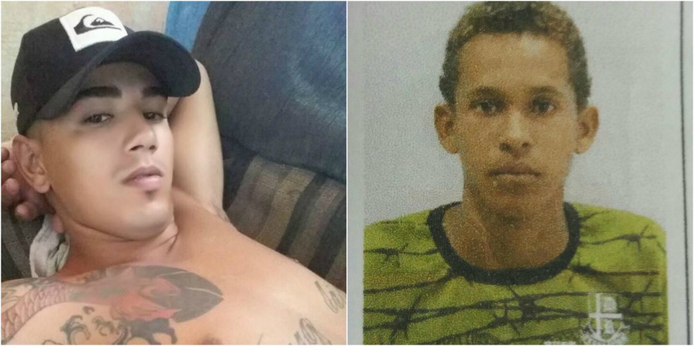 Alisson Pereira (esq.) e Mateus Gomes trocaram tiros com a polícia na noite de segunda (8) (Foto: Arquivo pessoal)