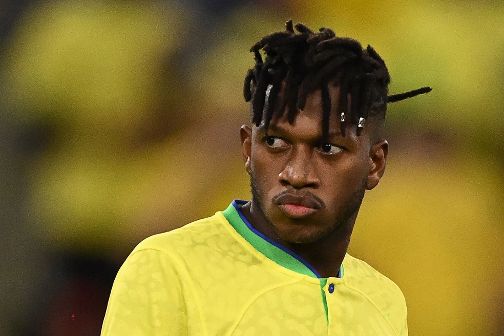 Fred foi escolhido para ser o substituto do Neymar na última partida — Foto: Fabrice COFFRINI / AFP