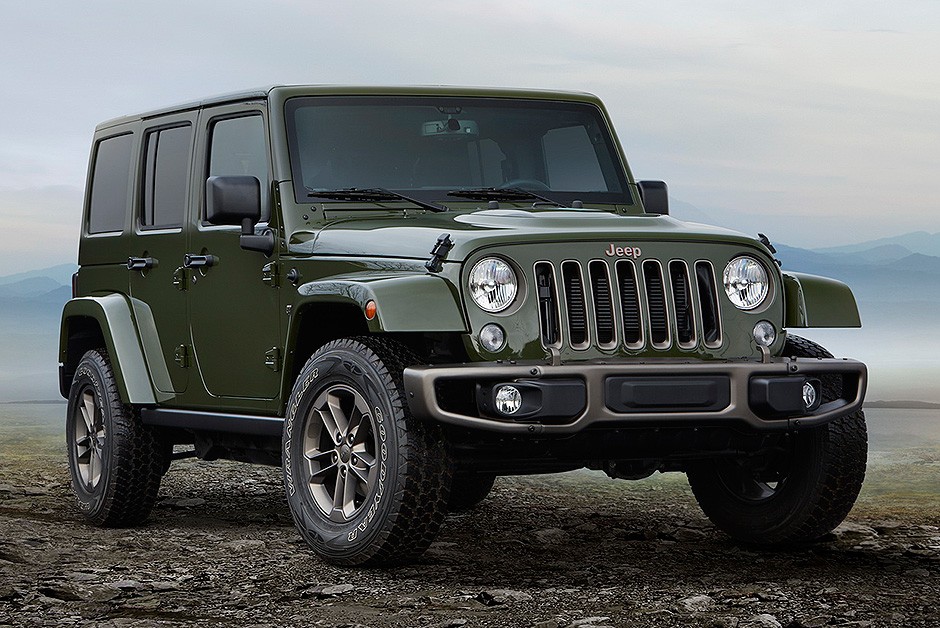 Jeep comemora 75 anos com edição especial para toda a linha Carros