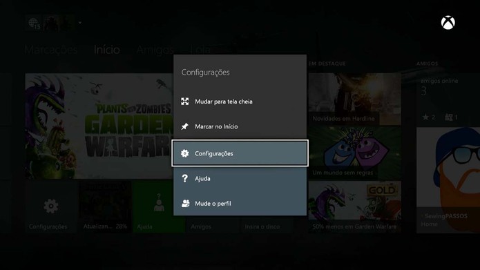 Xbox One: como deixar o NAT aberto para jogar online (Foto: Reprodução/Murilo Molina)