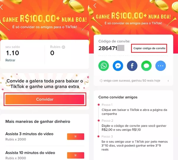 como ganhar dinheiro com o tiktok campanha recompensa quem usa o app redes sociais techtudo