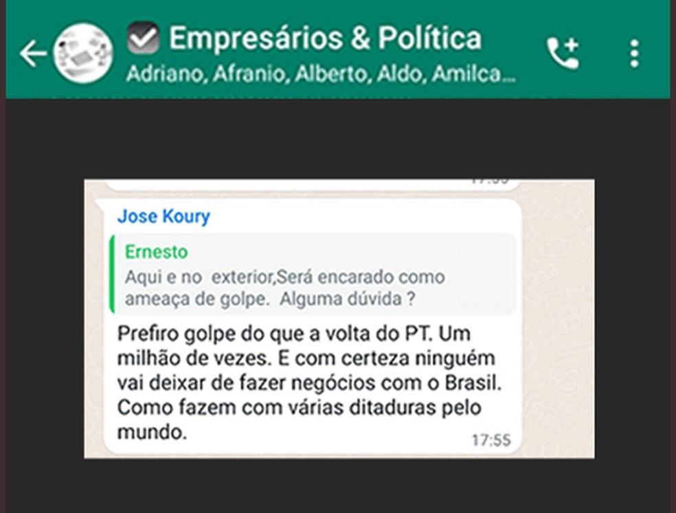 Entenda a troca de mensagens que levou a operação da PF contra empresários  bolsonaristas | Política | O Globo
