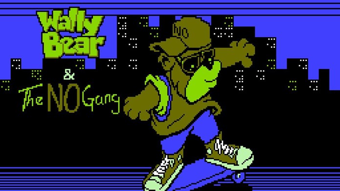 Tela inicial de Wally Bear and the NO! Gang (Foto: Reprodução/YouTube)