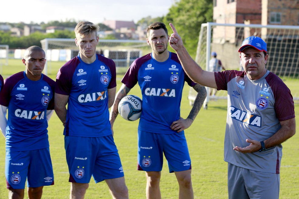 Treinador farÃ¡ sua estreia pelo Bahia na noite desta quinta-feira (Foto: Felipe Oliveira / DivulgaÃ§Ã£o / E. C. Bahia)