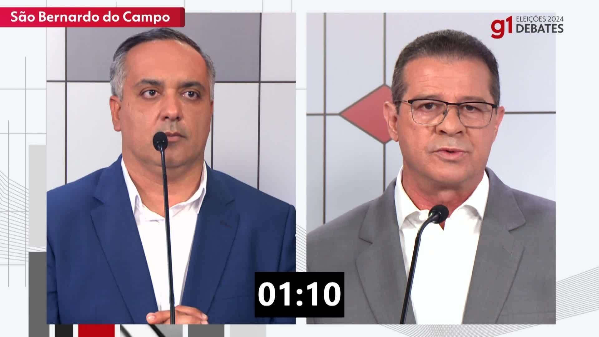 Vídeos Debate Entre Candidatos à Prefeitura De São Bernardo Do Campo