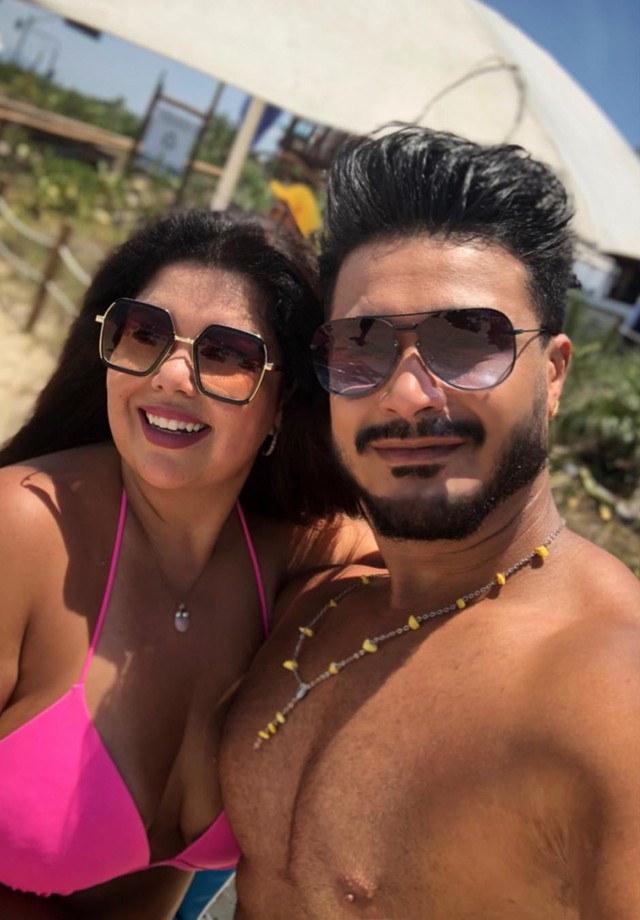 Fabiana Karla e noivo (Foto: reprodução/Instagram)