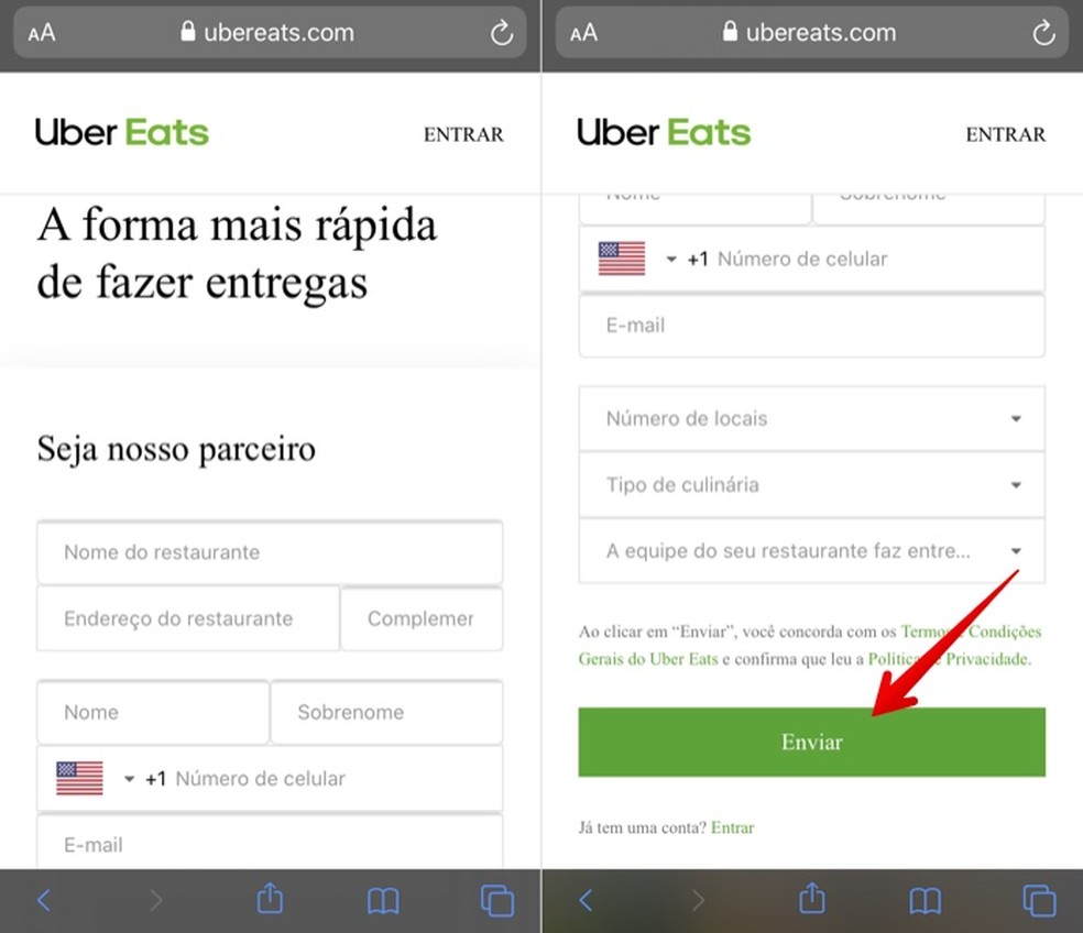 Como Cadastrar Restaurante No Uber Eats Entrega Techtudo