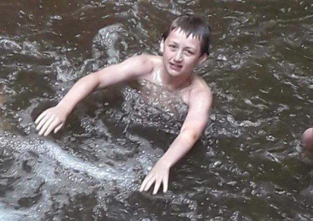 Eli Harrison, 11 anos, salvou criança de afogamento (Foto: Reprodução)