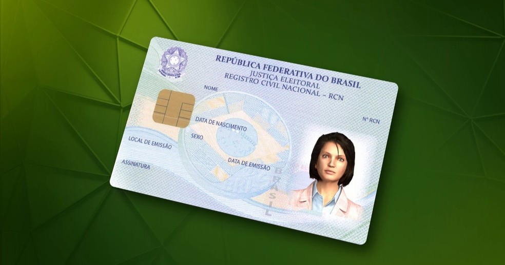 Documento de identificação unificado (Foto: Reprodução/TV Globo)