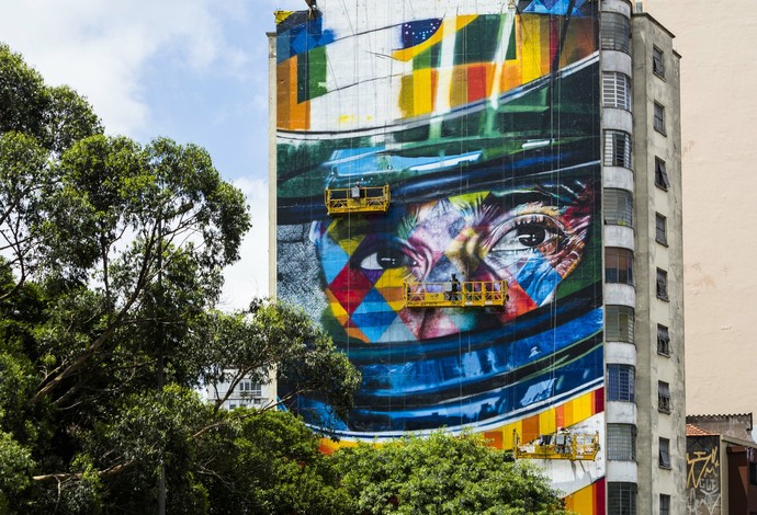Mural - Ayrton Senna (Foto: Divulgação)