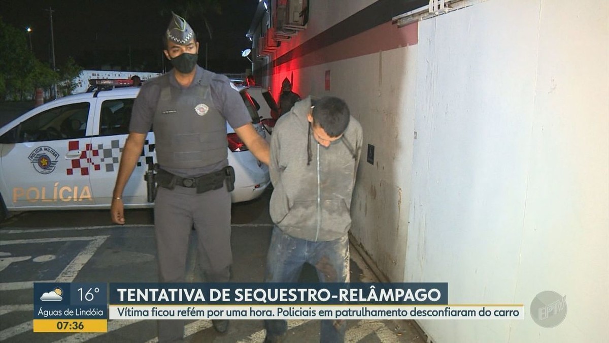 Homem é Preso Após Fazer Mulher De Refém Por 1 Hora Durante Sequestro