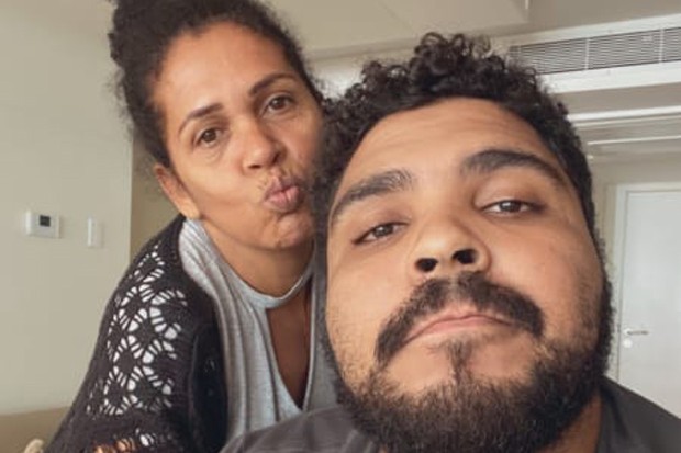 Paulo Vieira e a mãe, Conceição (Foto: Reprodução/Instagram)