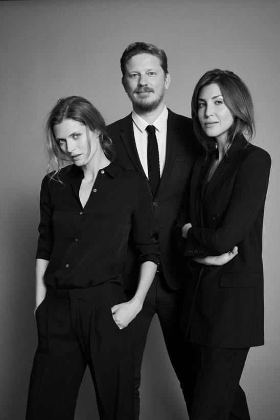Da esquerda para a direita: Malgosia Bela, Filip Niedenthal e Kasia Kulczyk (Foto: Divulgação)