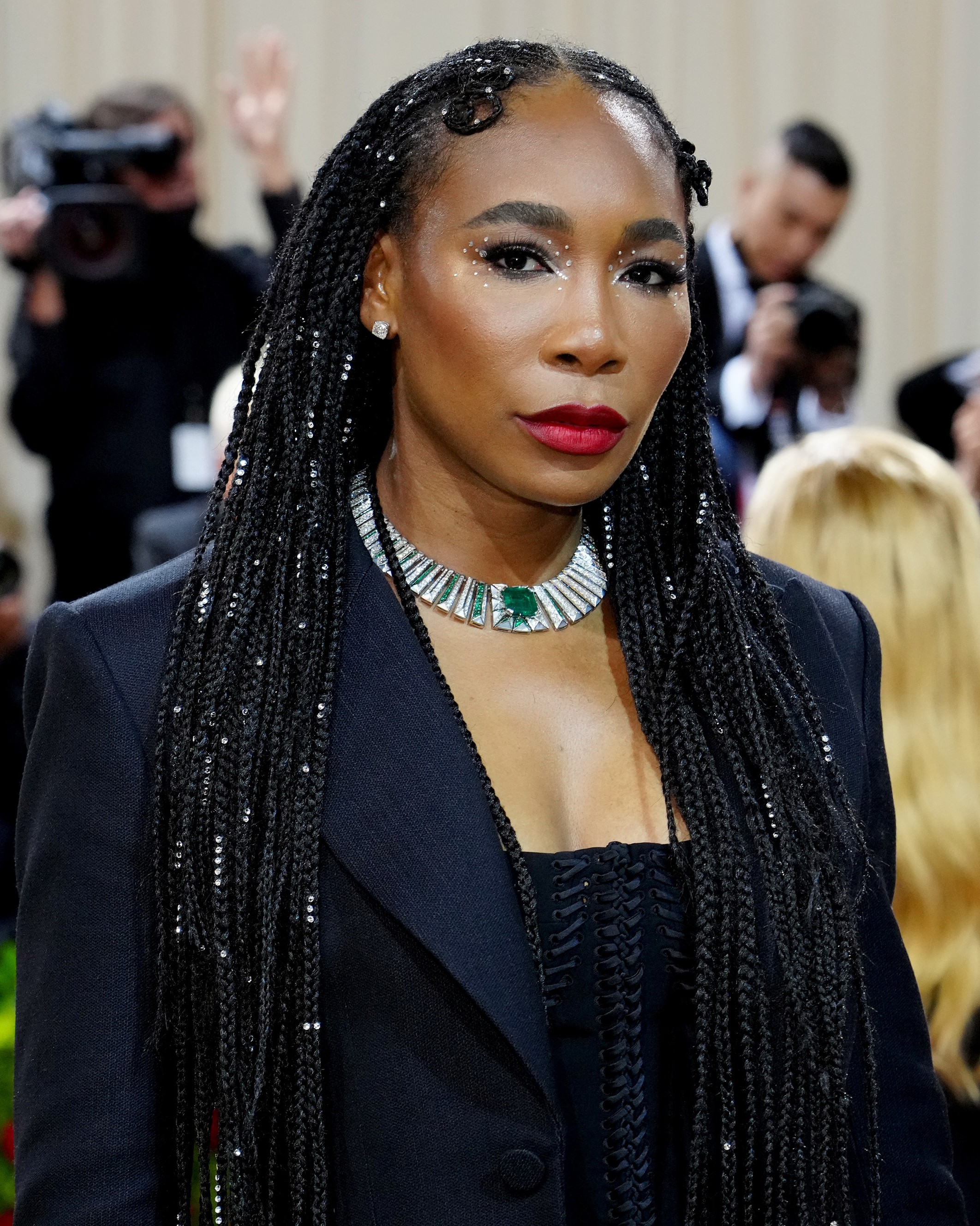 NEW YORK, NEW YORK - MAY 02: Venus Williams attends The 2022 Met Gala Celebrating "In America: An Anthology of Fashion" at The Metropolitan Museum of Art on May 02, 2022 in New York City. (Photo by Jeff Kravitz/FilmMagic) (Foto: FilmMagic)
