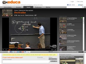 Veduca, videoaulas, aulas em vídeo (Foto: Reprodução)
